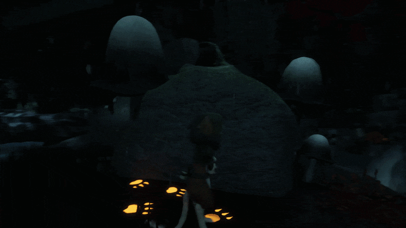 Utilizing cover while moving through encounter 3