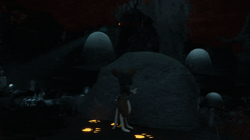 Using the slingshot as a distraction