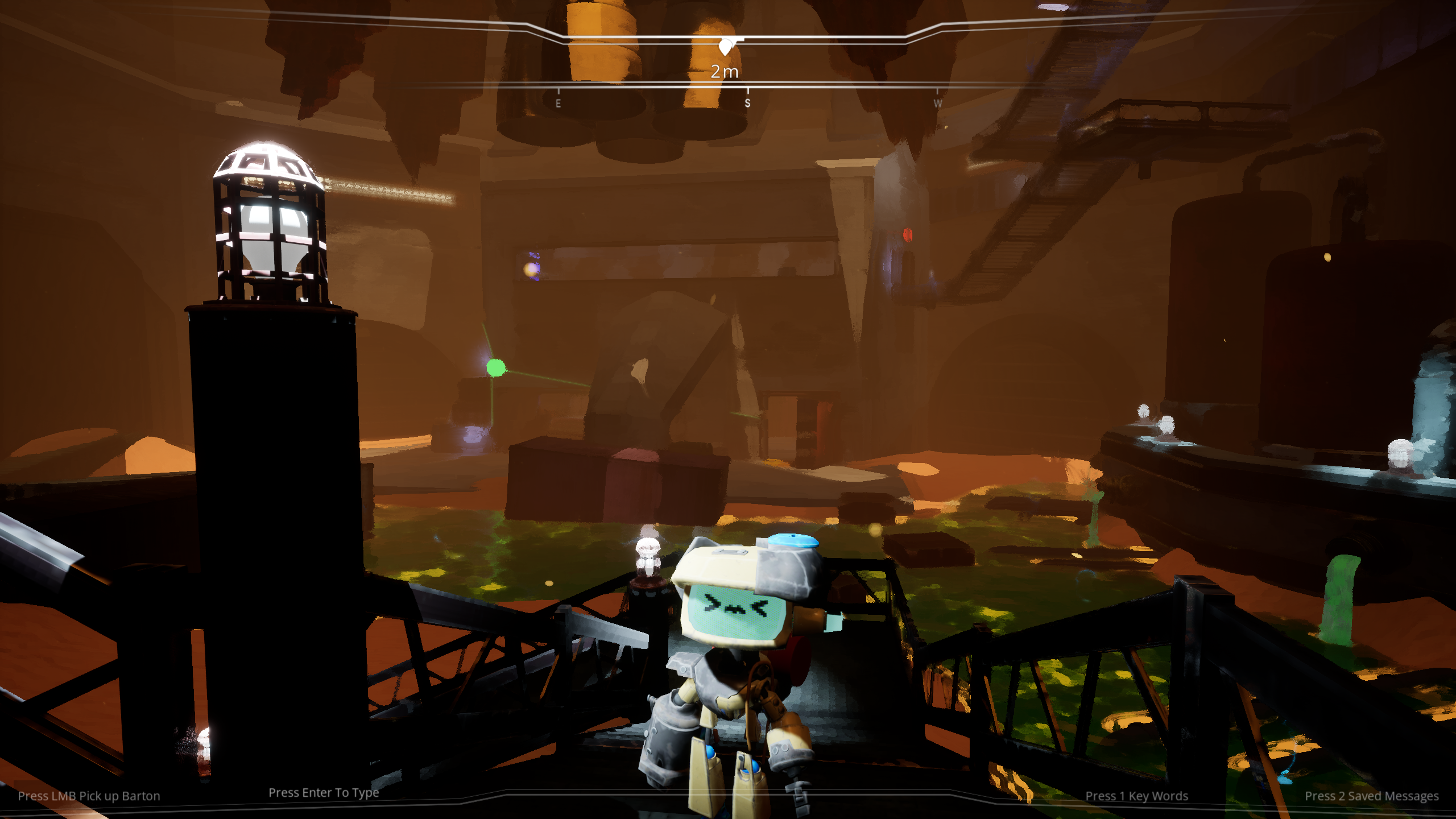 Barton final canyon environment screenshot