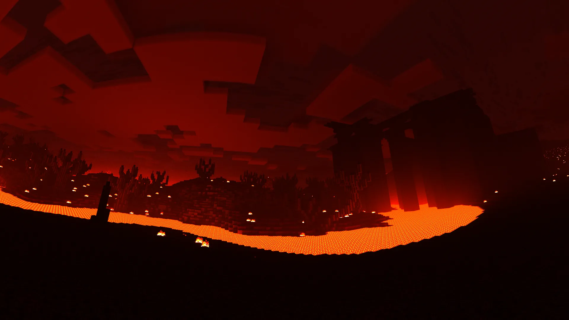 Expansive Fantasy Survival northeast world render