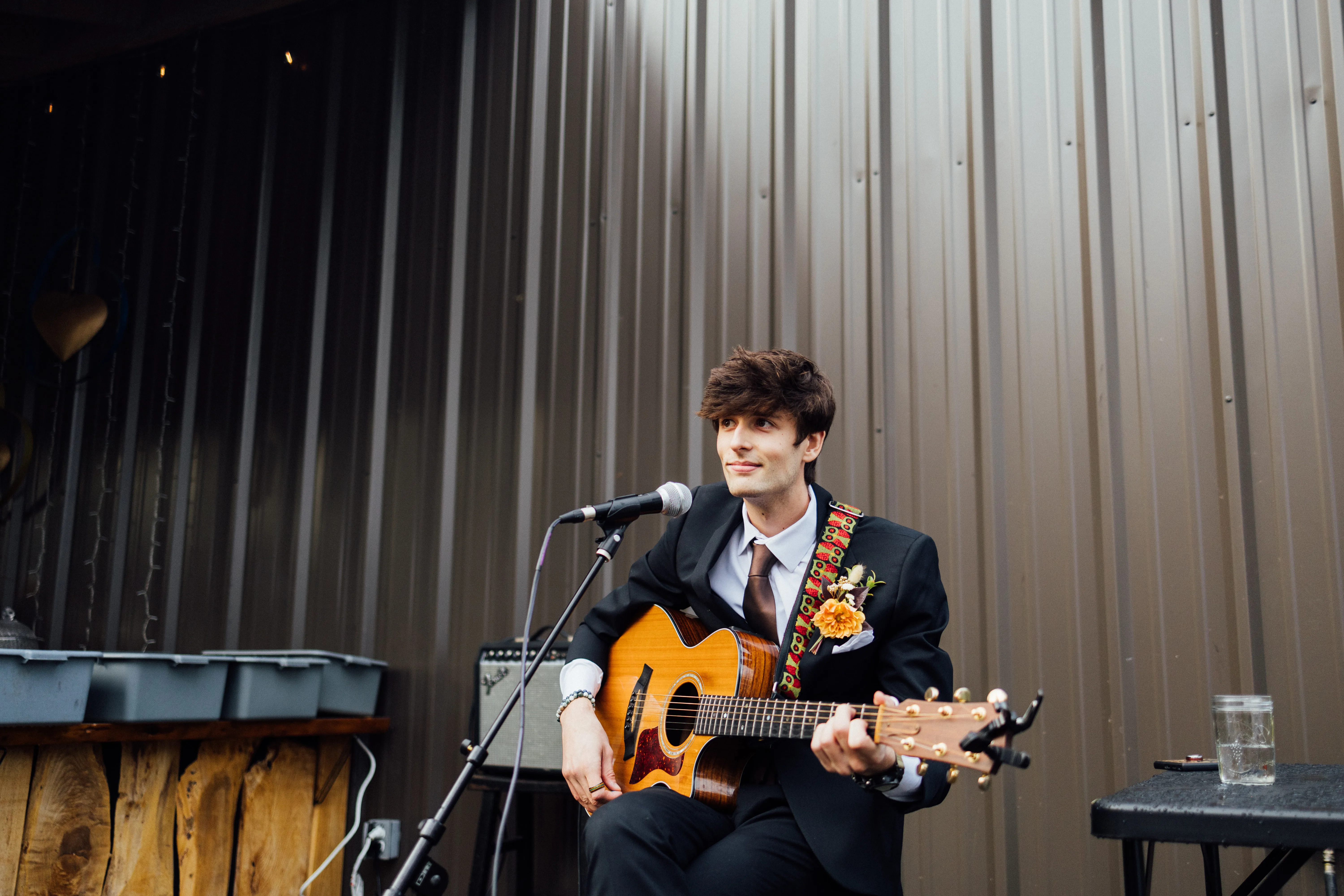 Carter on a scenic trail